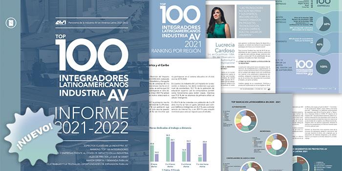 TOP IOO INTEGRADORES LATINOAMERICANOS INDUSTRIA AV • INFORME 2021 - 2022
