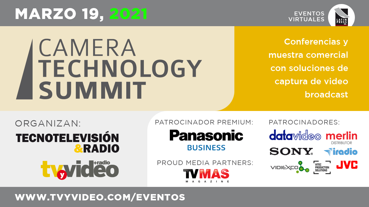 Conferencias y muestra comercial con soluciones de captura de video broadcast