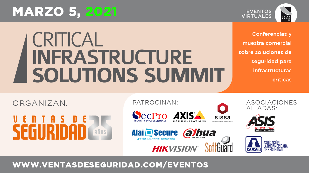 Conferencias y muestra comercial sobre soluciones de seguridad para infraestructuras críticas