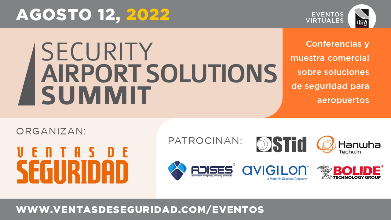 Conferencias y muestra comercial sobre soluciones de seguridad para aeropuertos