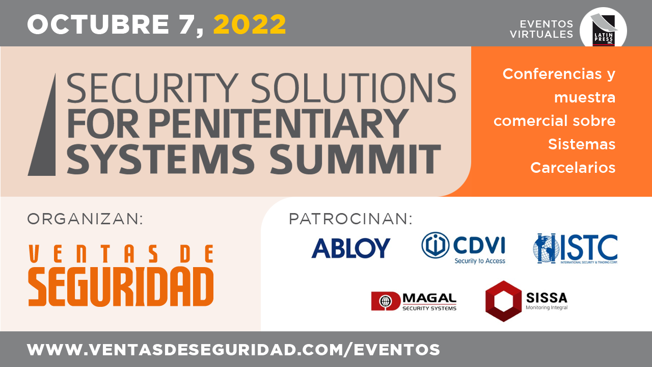 Conferencias y muestra comercial sobre sistemas de seguridad carcelarios