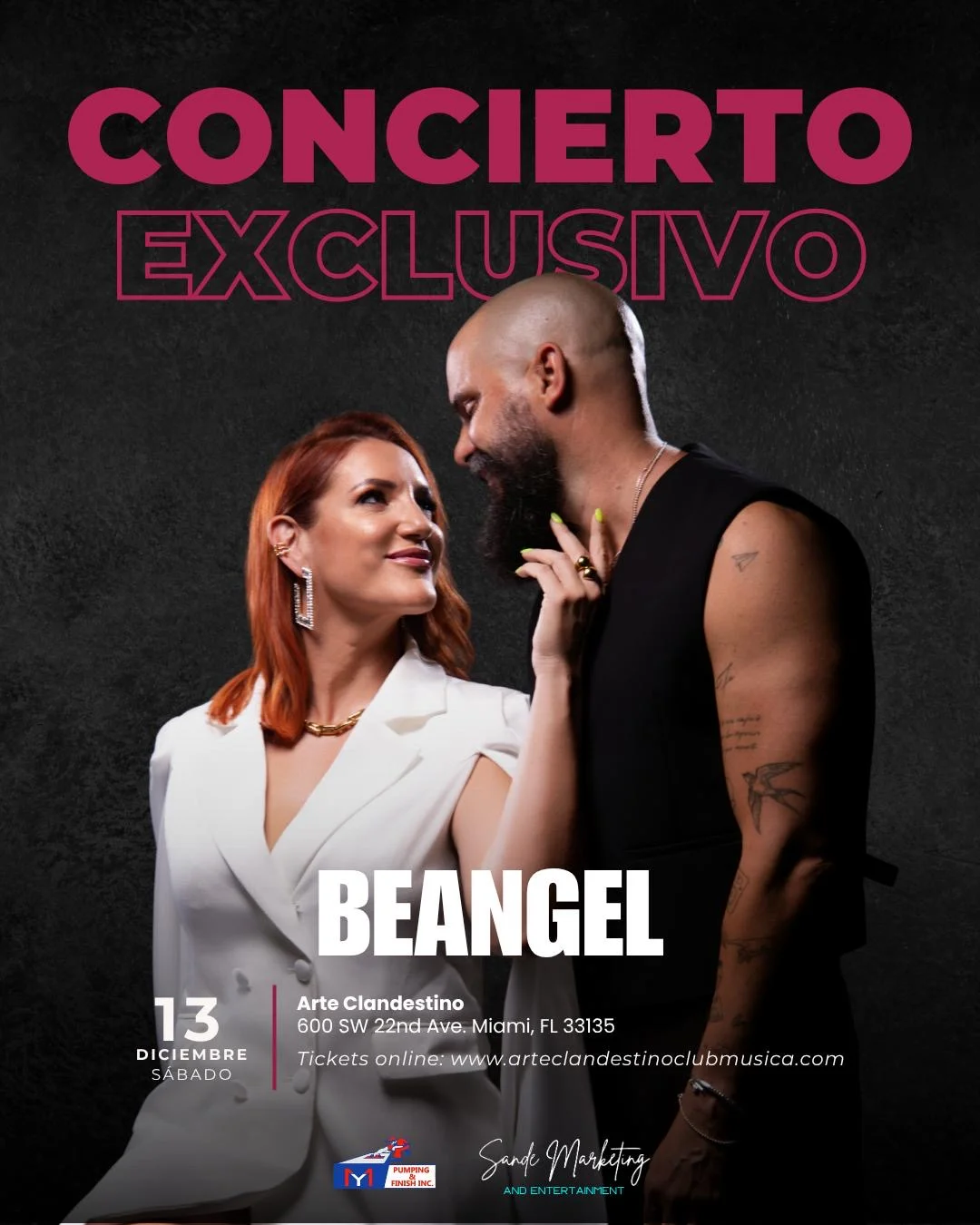 Beangel en concierto en el Arte Clandestino Music Club