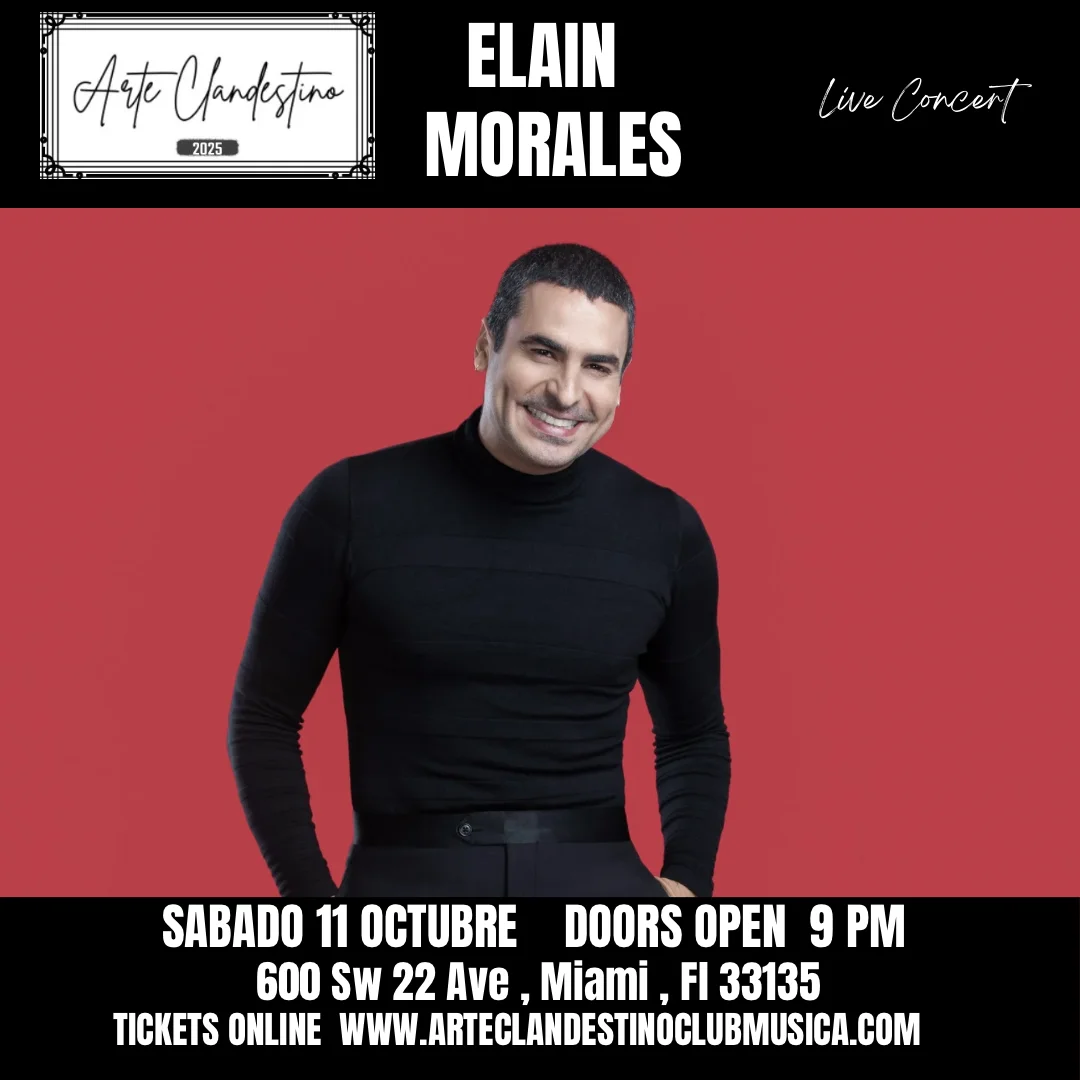 Elain Morales en concierto en el Arte Clandestino Music Club