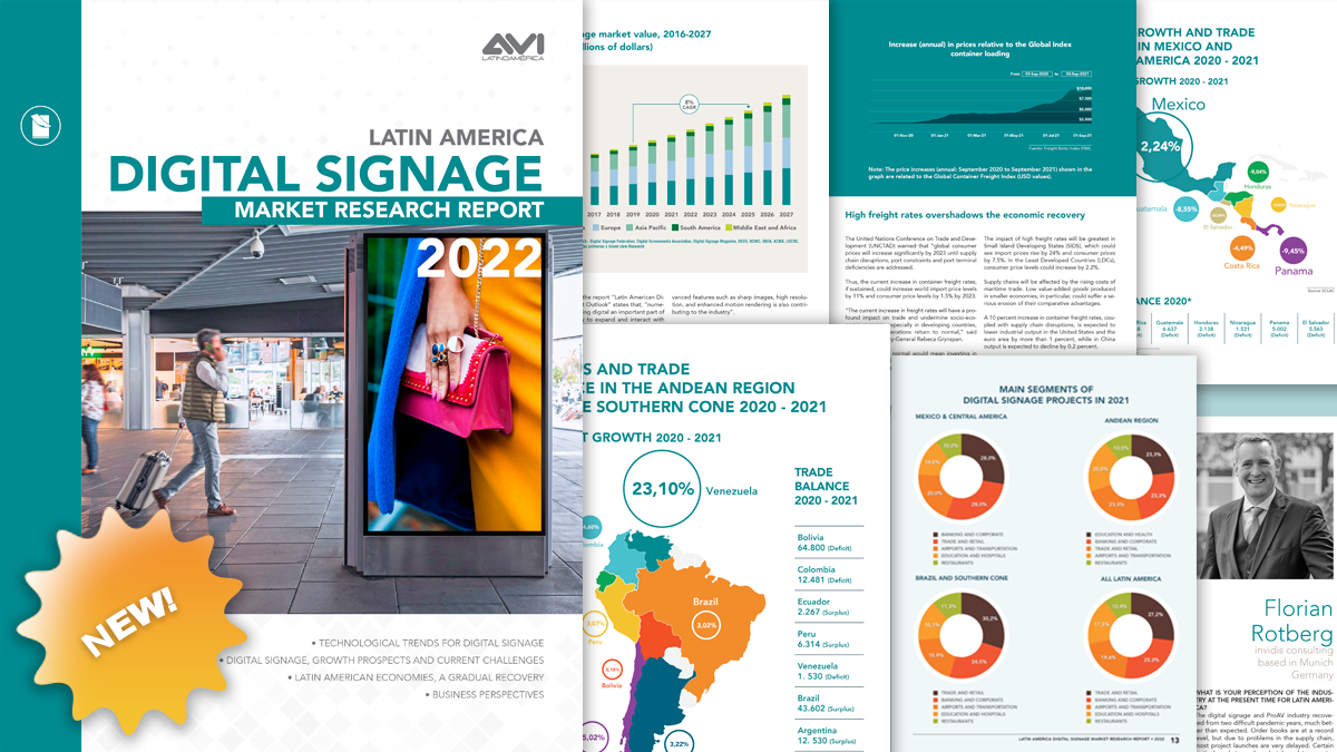 LATIN AMERICA DIGITAL SIGNAGE MARKET REPORT 2022