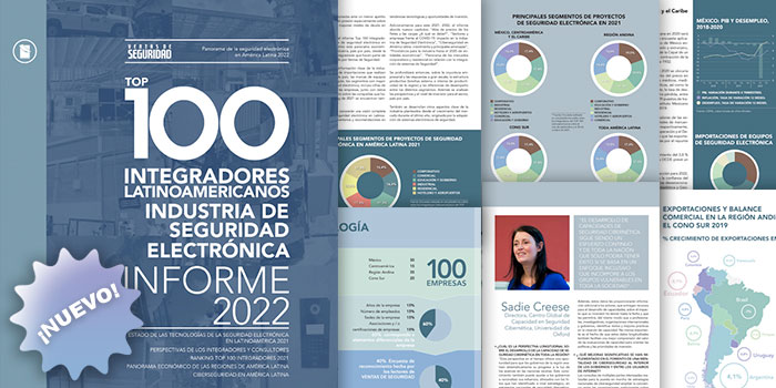 TOP 100 INTEGRADORES SEGURIDAD ELECTRÓNICA • 2022