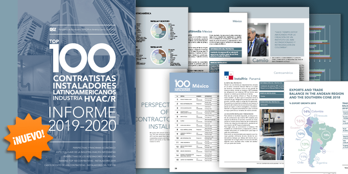 TOP 100 CONTRATISTAS EN HVACR • 2019-2020