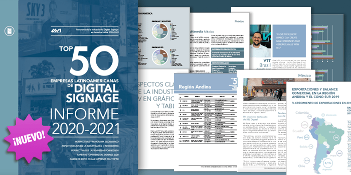 TOP 50 REDES DE DIGITAL SIGNAGE • 2020-2021